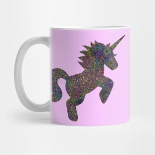 Glam Rainbow Metallic Unicorn Mug